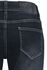 Tmavomodré džínsy Grace s opraným efektom a zahnutými manžetami