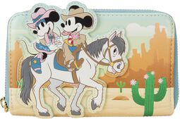 Loungefly - Wild West Mickey & Minnie, Mickey Mouse, Peňaženka