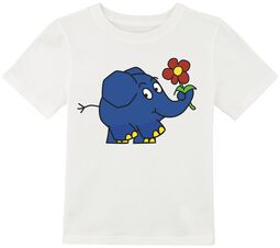 Detské tričko so slonom a kvetmi, Die Sendung mit der Maus, Tričko