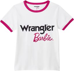 Slim fit tričko Barbie s lemami, Wrangler, Tričko