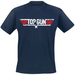 Distressed Logo, Top Gun, Tričko