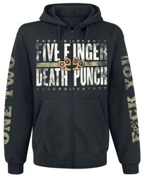 Locked & Loaded, Five Finger Death Punch, Mikina s kapucňou na zips