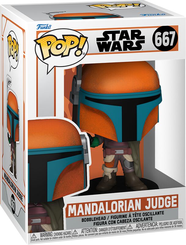 Vinylová figúrka č.667 The Mandalorian - Mandalorian Judge
