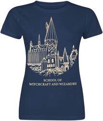 Hogwarts Castle, Harry Potter, Tričko