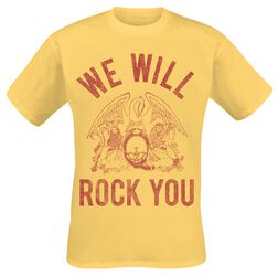 We Will Rock You, Queen, Tričko
