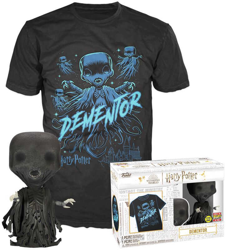 Vinylová figúrka Dementor POP a tričko (svieti v tme)
