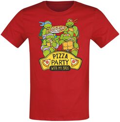 Kids - Pizza Party, Teenage Mutant Ninja Turtles, Tričko