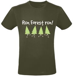 Run, Forest, Run!, Slogans, Tričko
