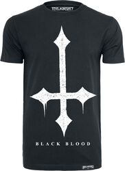 Cross, Black Blood by Gothicana, Tričko