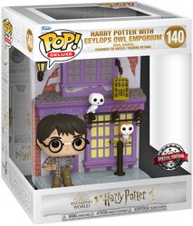 Vinylová figúrka č. 140 Harry Potter with Eeylops Owl Emporium (Pop! Deluxe)