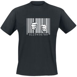 Barcode - Prison, Zábavné tričko, Tričko