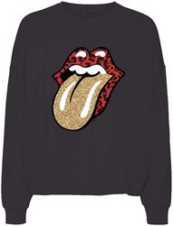 NMAriel Glitter Rolling Stones Sweat, The Rolling Stones, Bavlnené tričko