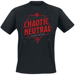 Chaotic Neutral - Keeping Options, Dungeons and Dragons, Tričko