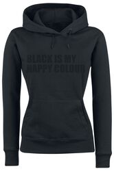 Black Is My Happy Colour, Slogans, Mikina s kapucňou