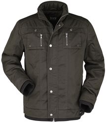 Army Field Jacket, Black Premium by EMP, Prechodné bundy