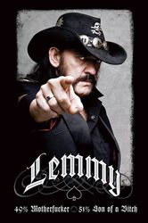 Lemmy Kilmister - 49% Mofo, Motörhead, Plagát