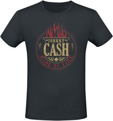 Ring Of Fire Flames, Johnny Cash, Tričko