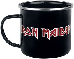 Logo -  Enamel Mug, Iron Maiden, Šálka