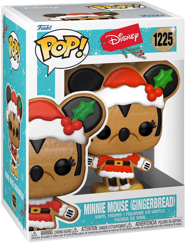 Vinylová figúrka č.1225 Disney Holiday - Minnie Mouse (Gingerbread)