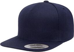 Premium five-panel snapback cap, Flexfit, Šiltovka