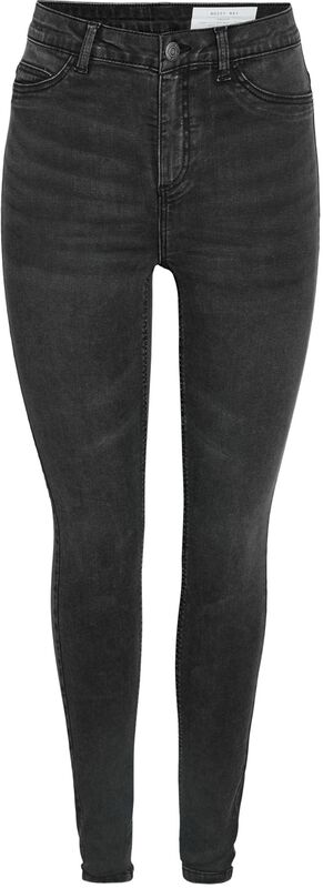Skinny džínsy NMCallie VI482LB s vysokým pásom