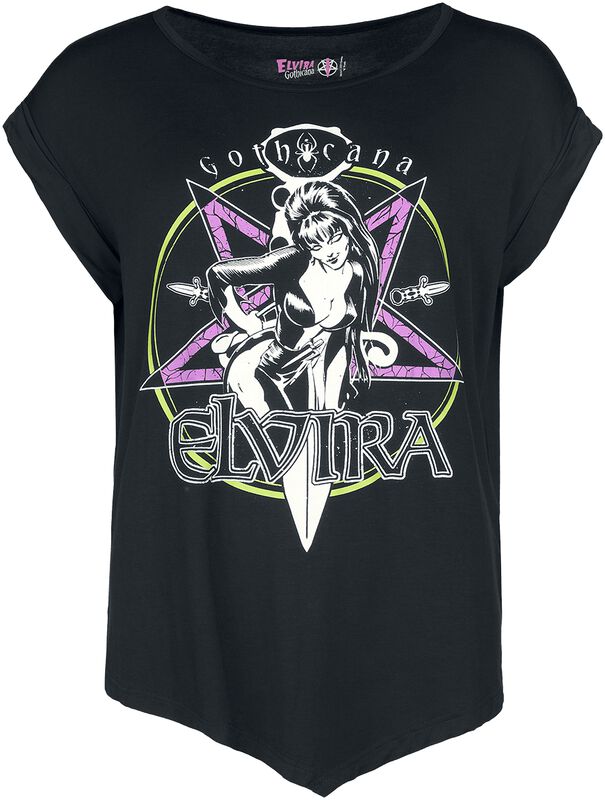 Tričko Gothicana x Elvira