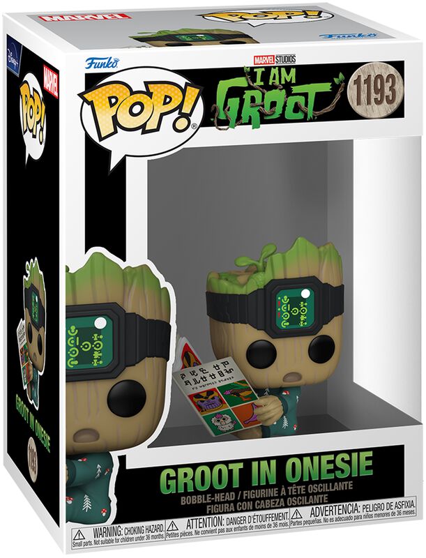 Vinylová figúrka č.1193 I am Groot - Groot in onesie