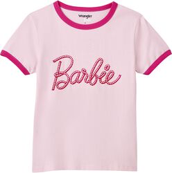 Slim fit tričko Barbie s lemami, Wrangler, Tričko
