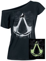 Logo - svieti v tme, Assassin's Creed, Tričko
