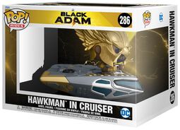 Vinylová figúrka č. 286 Hawkman in cruiser (Pop! Ride Super Deluxe), Black Adam, Funko Pop!