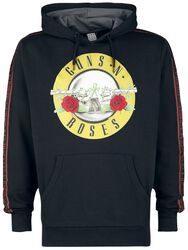 Amplified Collection - Mens Taped Fleece Hoodie, Guns N' Roses, Mikina s kapucňou
