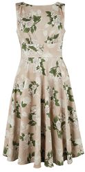 Viola Floral Swing Dress, H&R London, Stredne dlhé šaty