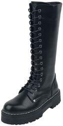 Čierne topánky na podpätku, Black Premium by EMP, Topánky