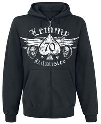 Lemmy - Forever, Motörhead, Mikina s kapucňou na zips