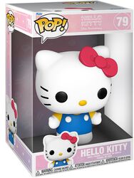 Vinylová figúrka č.79 Hello Kitty (50th Anniversary) (Jumbo POP!), Hello Kitty, Funko Pop!