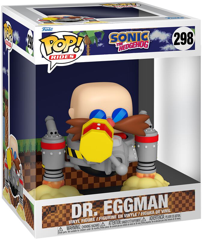 Vinylová figúrka č.298 Dr. Eggman (Pop! Ride)