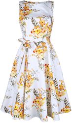 Kvetované šaty Brooke, H&R London, Stredne dlhé šaty