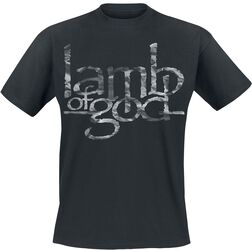 Large Stacked Logo, Lamb Of God, Tričko