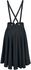 Čierna sukňa Toyin so vzorom rybej kosti