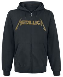 Hetfield Iron Cross Guitar, Metallica, Mikina s kapucňou na zips