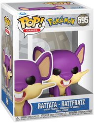 Vinylová figúrka č.595 Rattata - Rattfratz, Pokémon, Funko Pop!