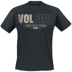 Distressed Logo, Volbeat, Tričko