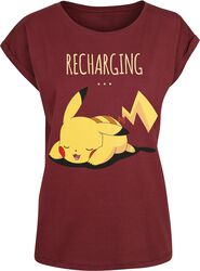 Pikachu - Recharging, Pokémon, Tričko