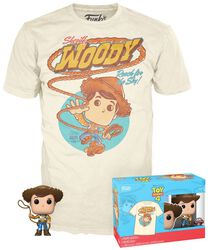 POP! a tričko 4 - Sheriff Woody, Toy Story, Funko Pop!