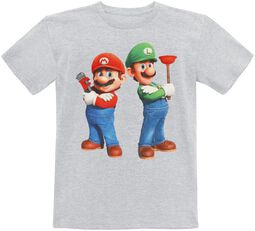Kids - Plumbing Bros., Super Mario, Tričko