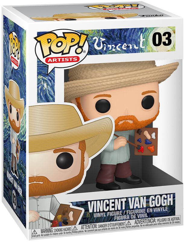 van Gogh, Vincent Vinylová figúrka č. 03 Vincent van Gogh (artists)