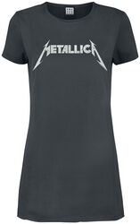 Amplified Collection - Logo, Metallica, Krátke šaty