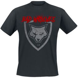 Paw Logo Shield, Bad Wolves, Tričko