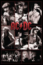 Live - (Collage), AC/DC, Plagát