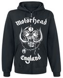 England, Motörhead, Mikina s kapucňou na zips